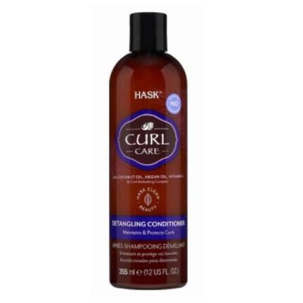 hask curl care detangling conditioner 355ml
