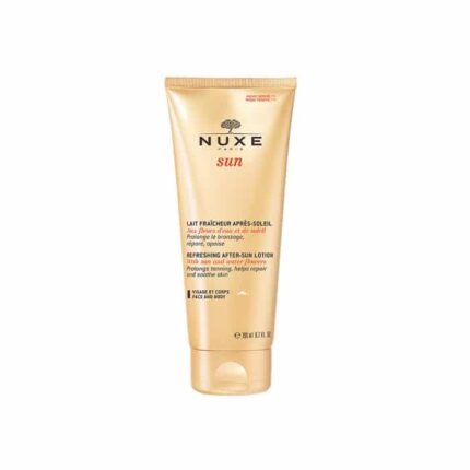 nuxe sun refreshing after sun lotion for face and body 200ml