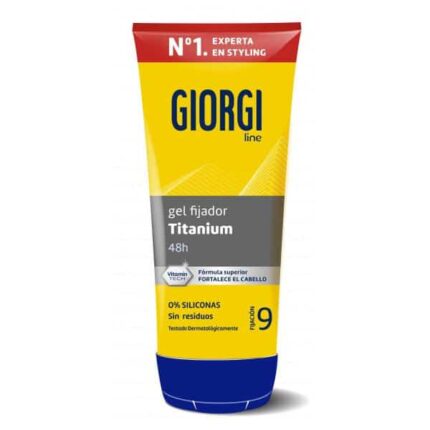 giorgi line absolute titanium gel fijador indestructible n9 240ml