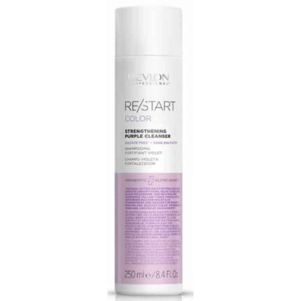 revlon re start strengthening purple cleanser shampoo 250ml
