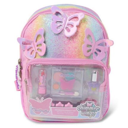 martinelia shimmer wings bagpack and beauty set