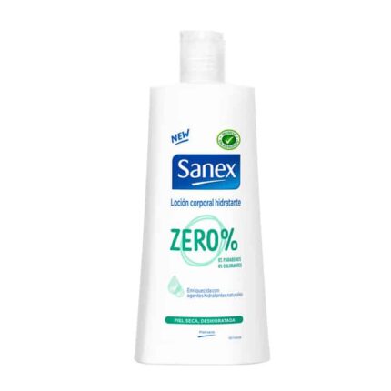 sanex zero% dry skin body moisturiser 400ml