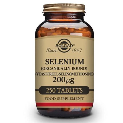 solgar selenium 200µg 250 tablets