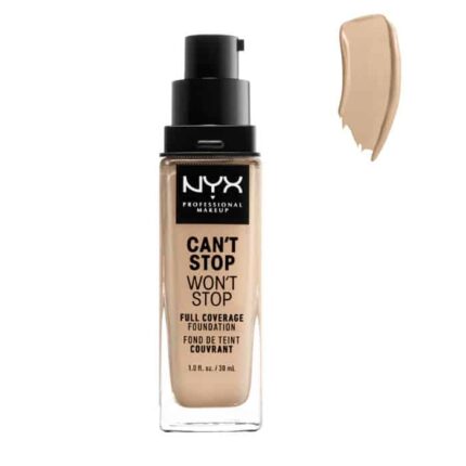 nyx can´t stop won´t stop full coverage foundation warm vanilla 30ml