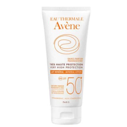 avene very high protection mineral lait spf 50+ 100ml