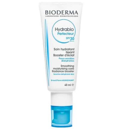 bioderma hydrabio perfecteur smoothing moisturising care radiance booster spf30 40ml