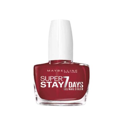 maybelline superstay 7 days gel nail color 006 deep red