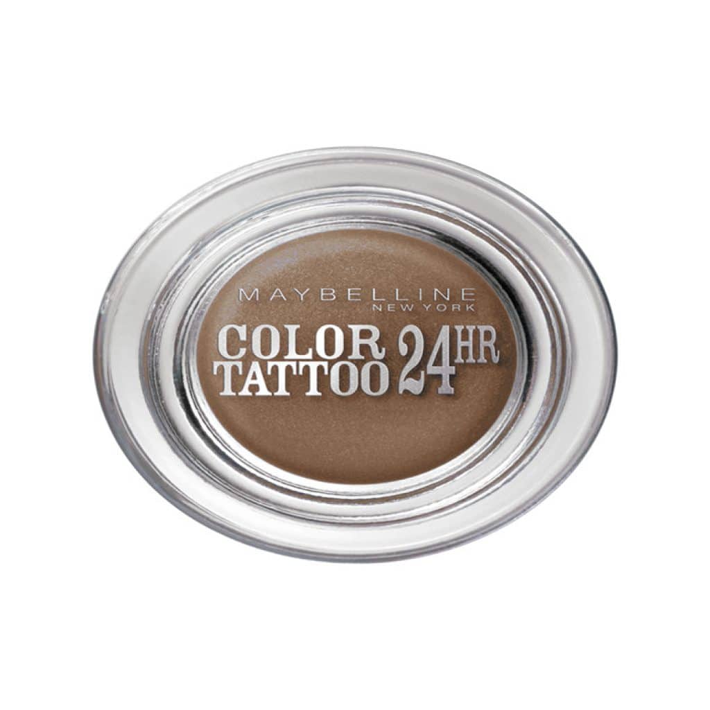 maybelline eyestudio color tattoo cream gel shadow 35 on and bronze