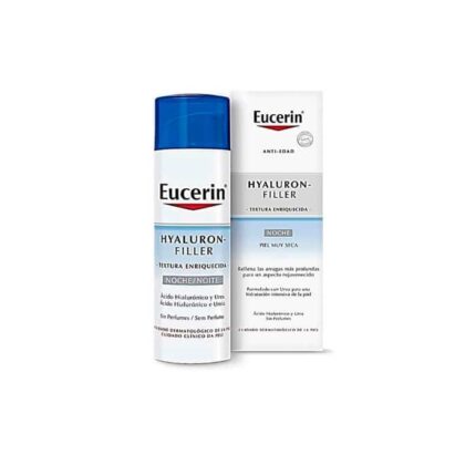 eucerin hyaluron filler night cream very dry skin 50ml