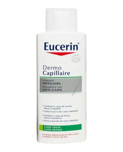 eucerin dermo capillaire antidandruff gel shampoo 250ml