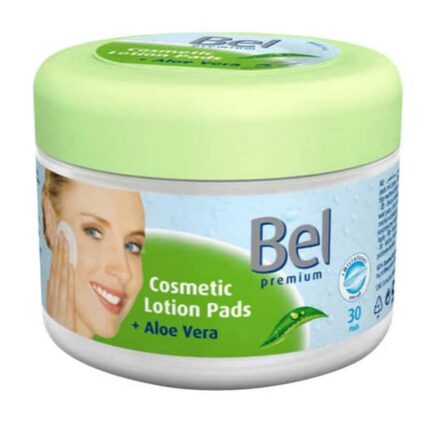 bel premium cosmetic lotion pads aloe vera 30 units