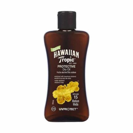 hawaiian tropic protective dry oil spf15 100ml
