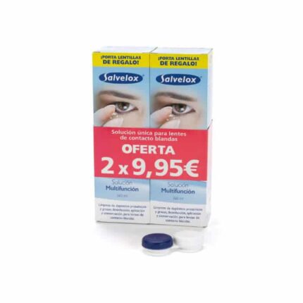 salvelox set contact lens solution 2x360ml