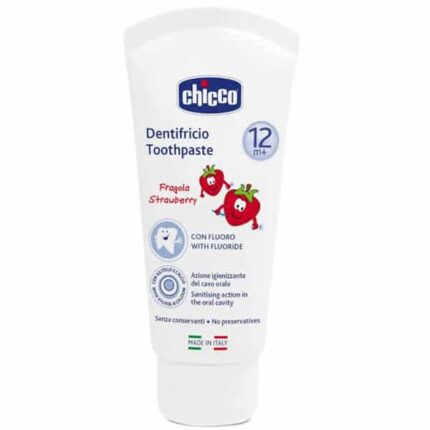 chicco toothpaste with fluoride 12m+ 50ml