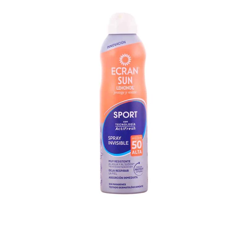 ecran sun lemonoil sport invisible spray spf50 250ml