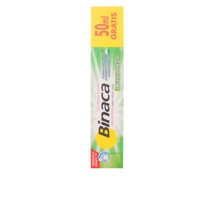 binaca fresh breath toothpaste 75ml + 50ml free