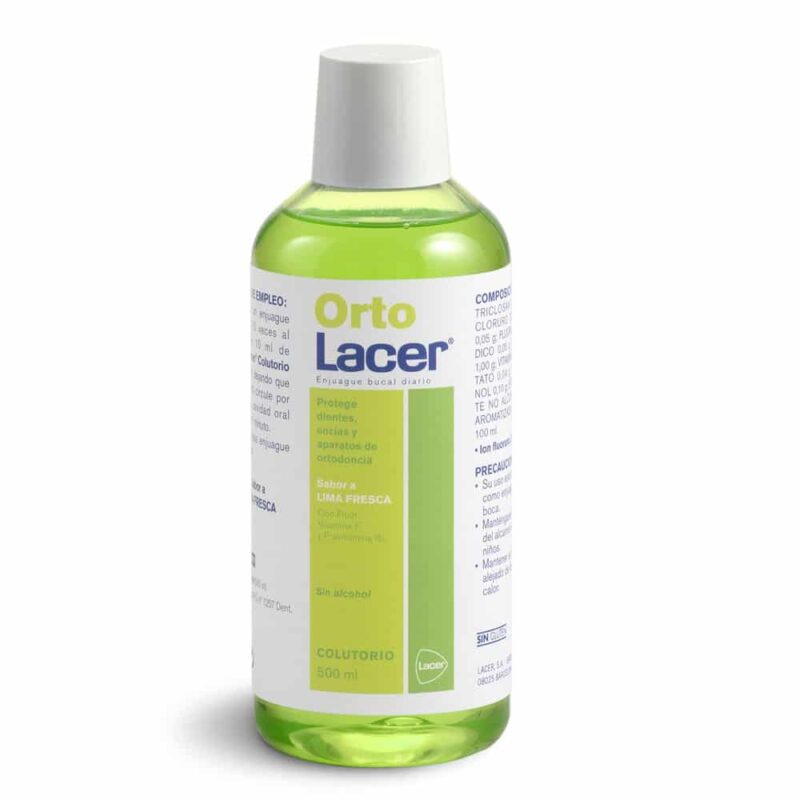ortholacer mouthwash lime flavour 500ml