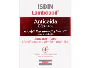 isdin anti hair loss lambdapil capsules 60 capsules