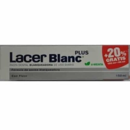 lacer™ blanc plus mint whitening toothpaste 75ml