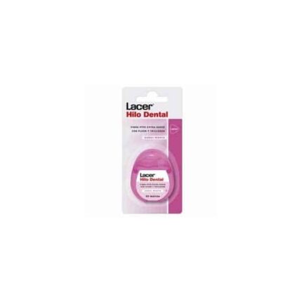 lacer extra soft floss with fluoride and triclosan 50m 1ud