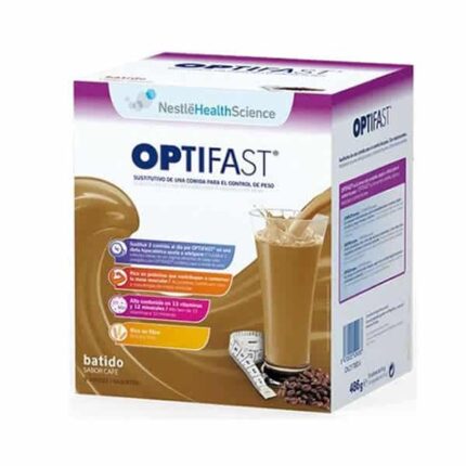 optifast coffee flavored smoothie 9 units