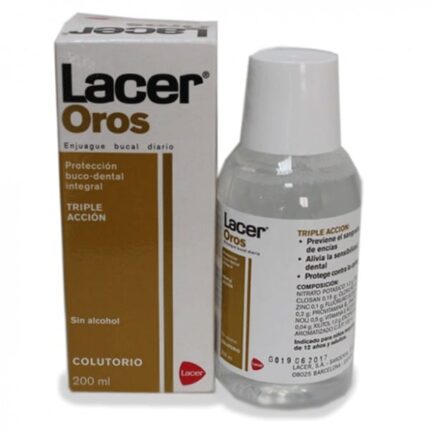lacer oros mouthwash 200ml