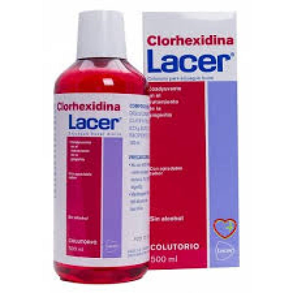 lacer chlorhexidine mouthwash 500ml