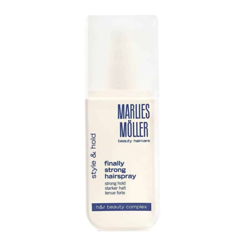 marlies moller style and hold finally strong hairspray 125ml