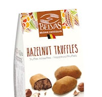 73% dark chocolate flaked truffles in sachet box