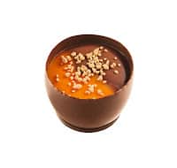lizzy passion fruit ganache with a duo of passion fruit and dark ganache crème topping 14g