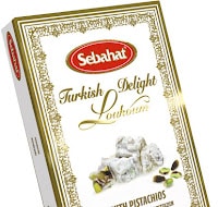 pistachio turkish delight in gift box
