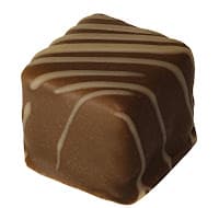 soft caramel milk chocolate square with a soft caramel mousse and amaretto 11g