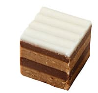 almond hazelnut elegant layers of almond and hazelnut chocolate 11.6g 120 pcs