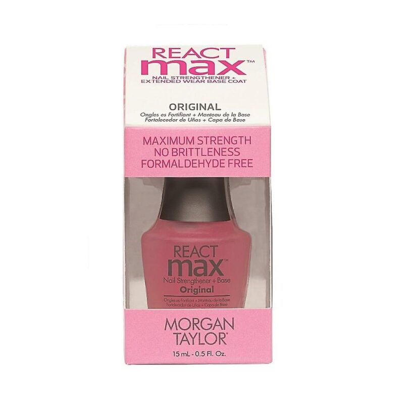 Morgan Taylor React Max Original Nail Strengthener Base 15ml