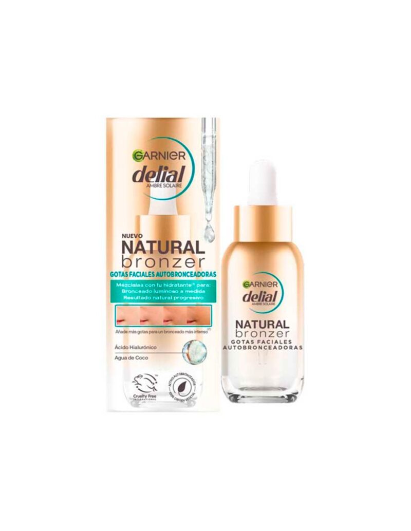 Delial Natural Bronzer Gotas Faciales Autobornceadoras 30ml