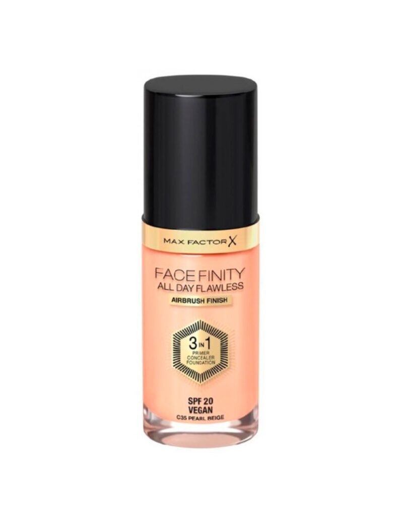 Max Factor Facefinity 3in1 Primer, Concealer y Foundation 85-Caramel 30ml