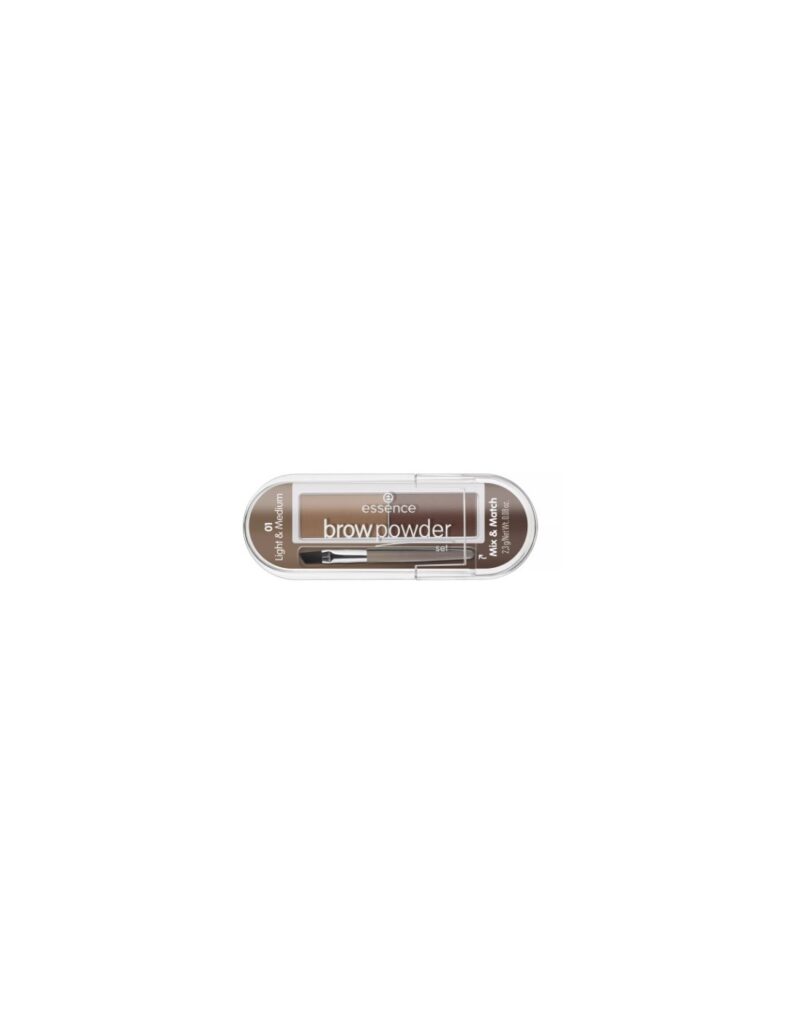 Essence Cosmetics Brow Powder Polvos Para Cejas 01-Light y Medium 2,3g