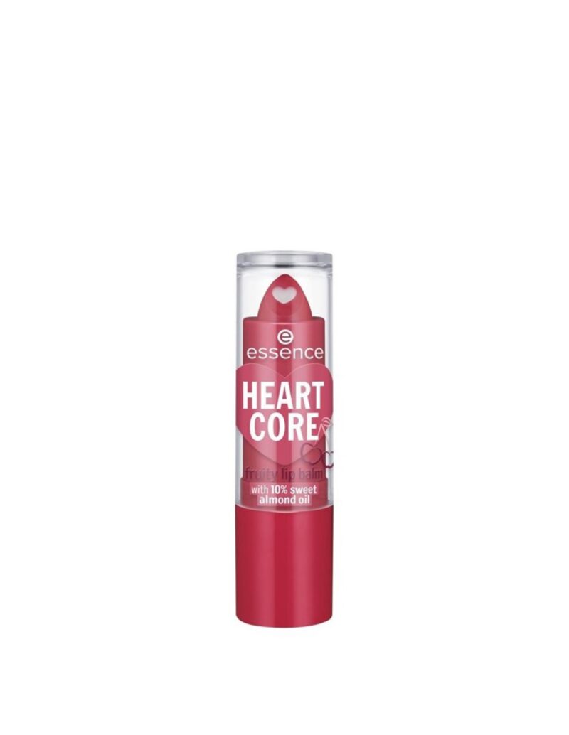 Essence Cosmetics Heart Core Fruity Bálsamo Labial 01-Crazy Cherry 3g