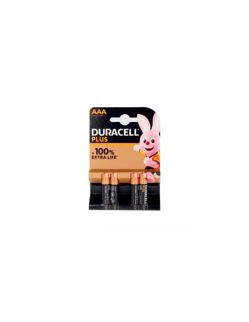 Duracell Plus Power Lr03 Pilas Pack X 4 Uds