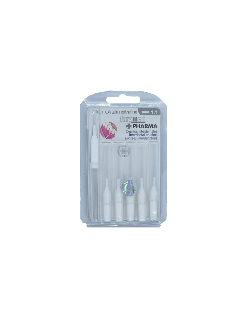 Foramen Cepillo Interdental Extrafino 1,1 6uds