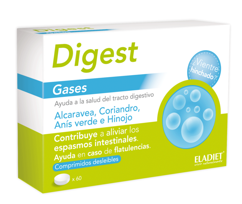 Eladiet Bigest Digest Gases 60 Comp