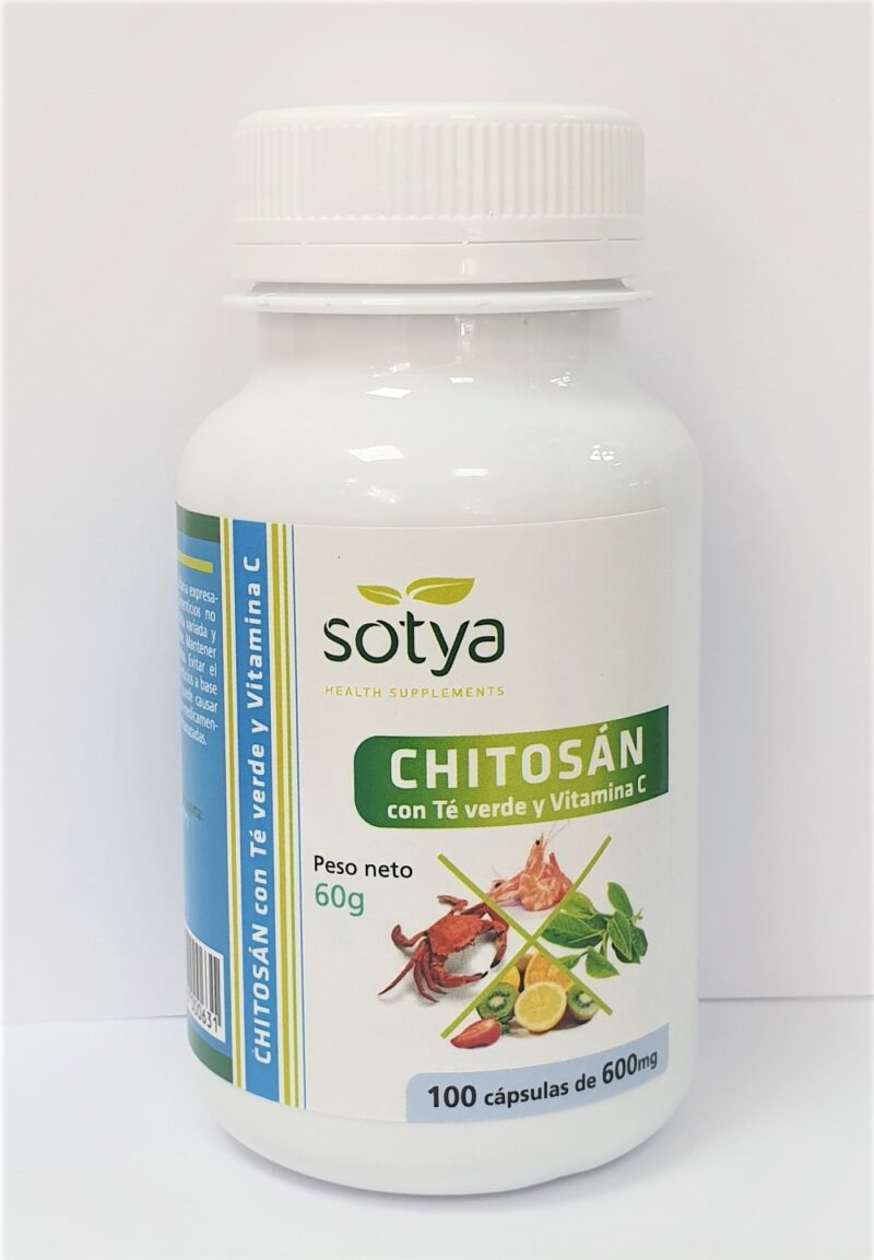 Sotya Chitosan Te Verde Vit C 100 Caps