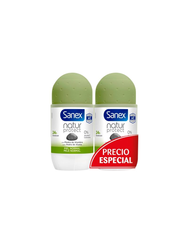 Des Sanex Np P-Normal Roll Duplo Natur Protect