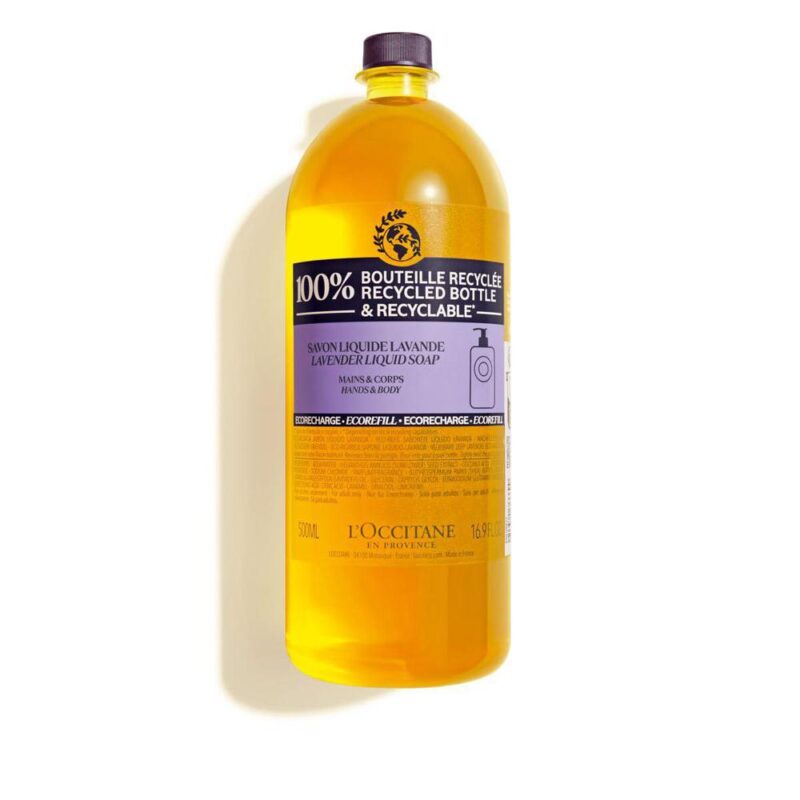 L'occitane Lavanda Jabón Líquido De Manos y Cuerpo Recarga 500ml