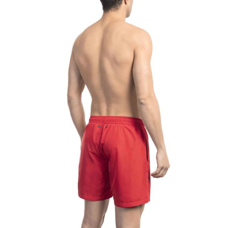 Bikkembergs Beachwear BKK1MBM01_RED - Image 2