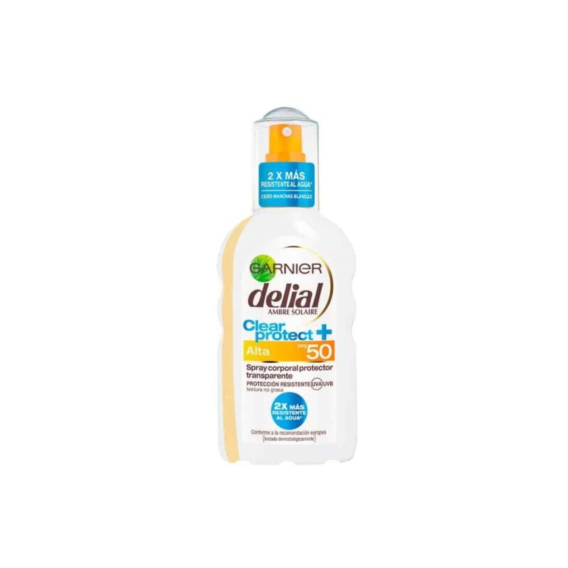 Delial Clear Protect Spray Transparente Spf50 200ml