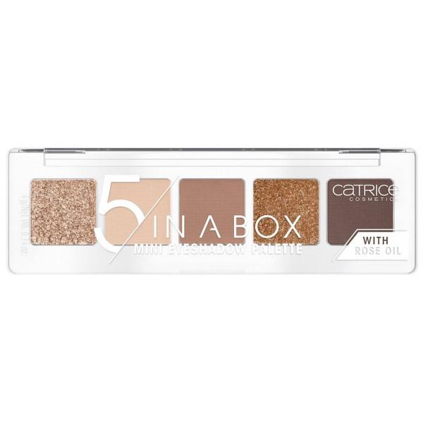 Catrice 5 In A Box Mini Eyeshadow Palette 010-Golden Nude Look